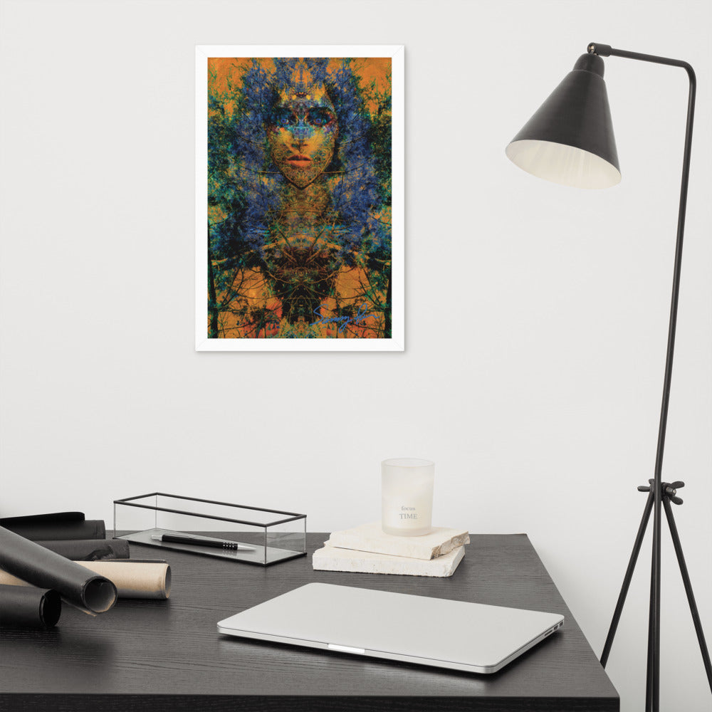 Forest Guardian framed photo paper poster