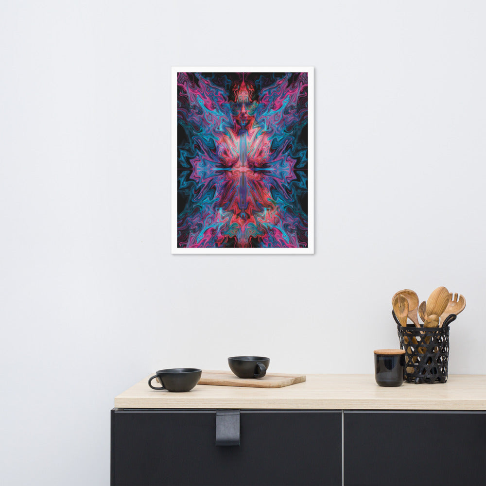 Fire Goddess framed photo paper poster