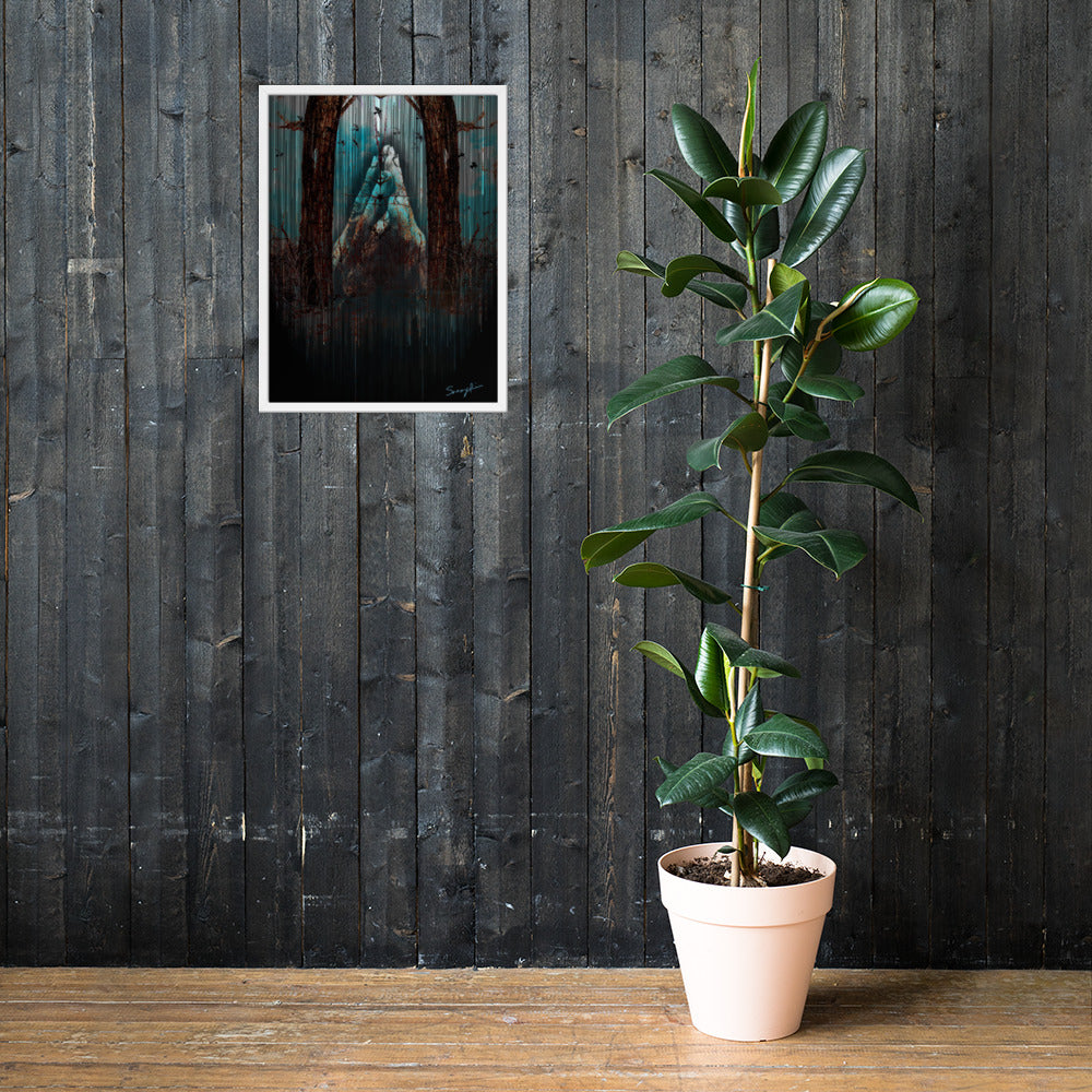 Spirit Portal framed photo paper poster