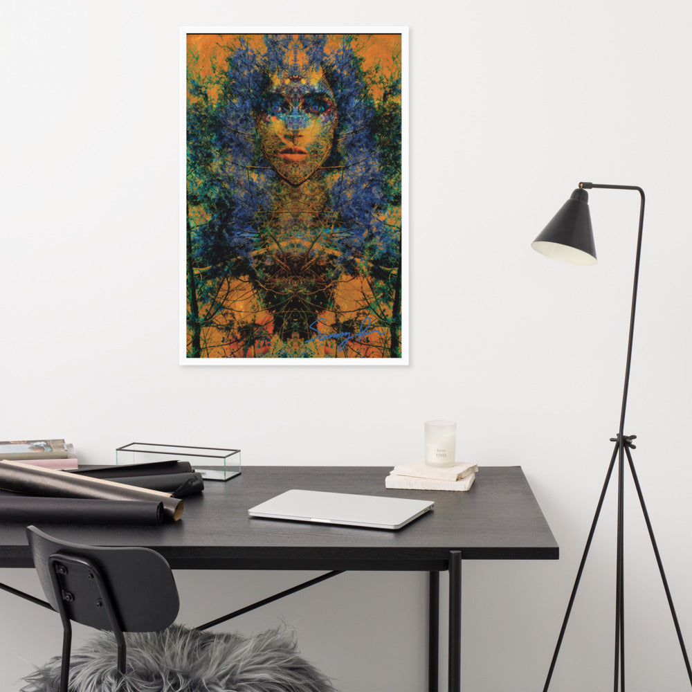 Forest Guardian framed photo paper poster