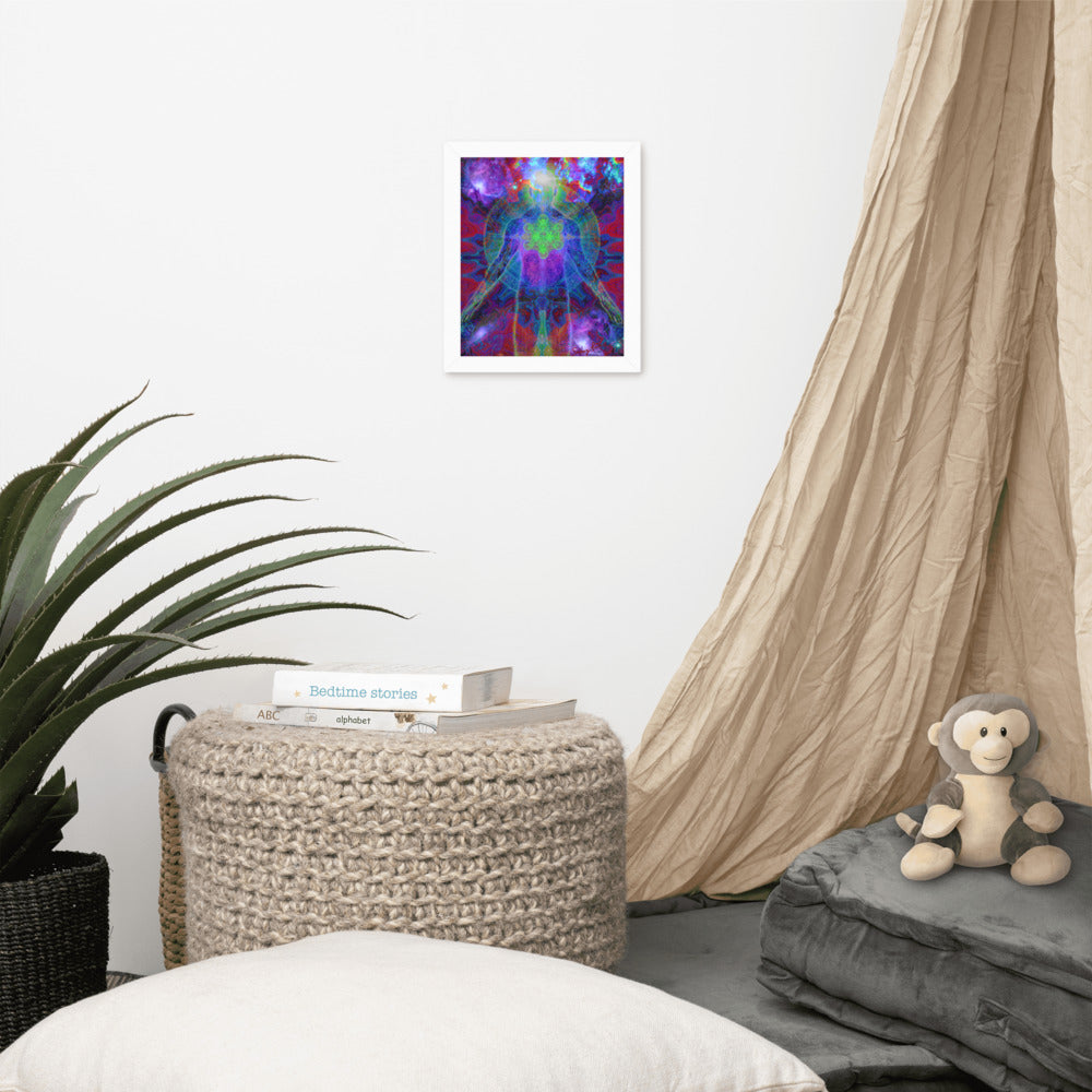 Metatron framed photo paper poster