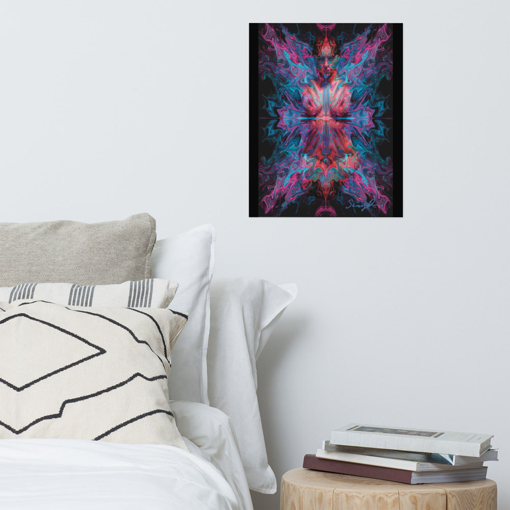 Fire Goddess photo paper poster