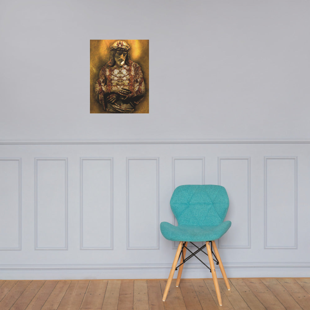 Gilded Jesus poster