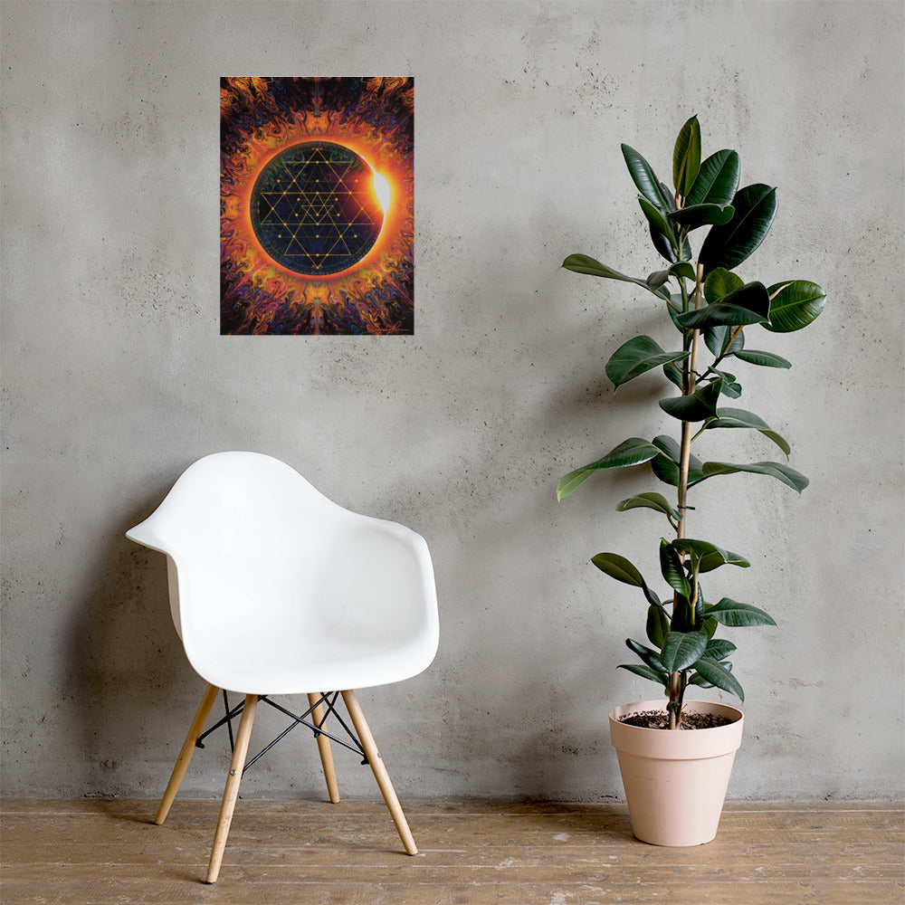 Sri Yantra Cosmic Portal poster