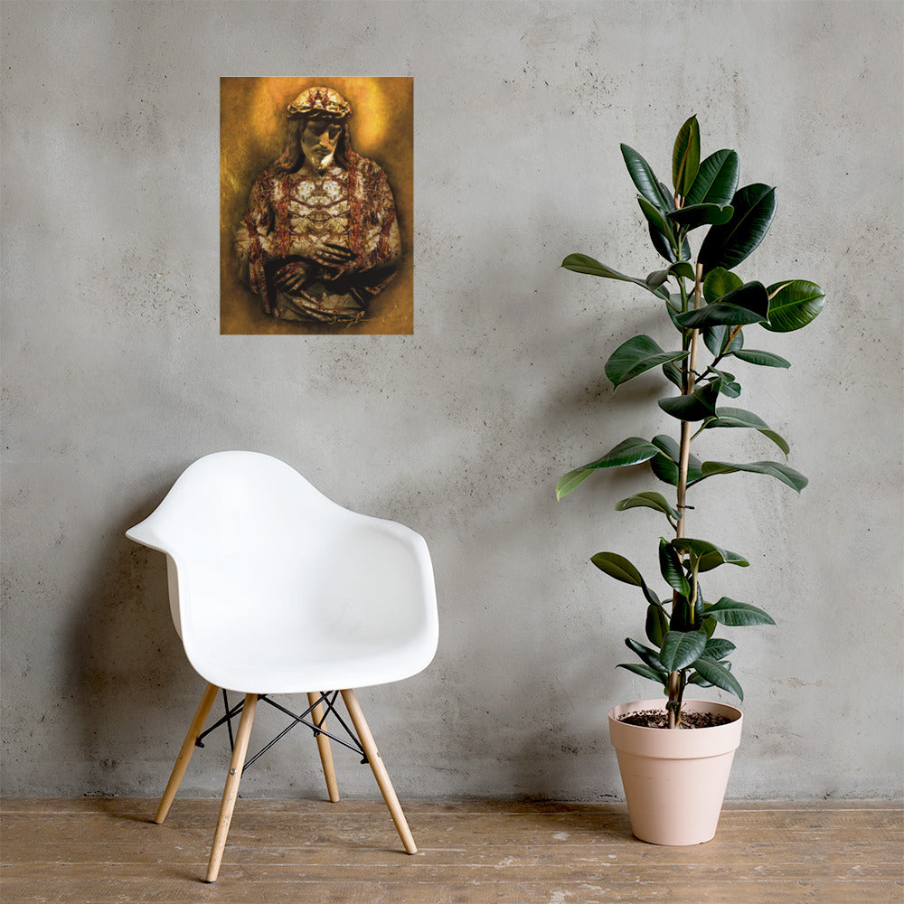 Gilded Jesus poster