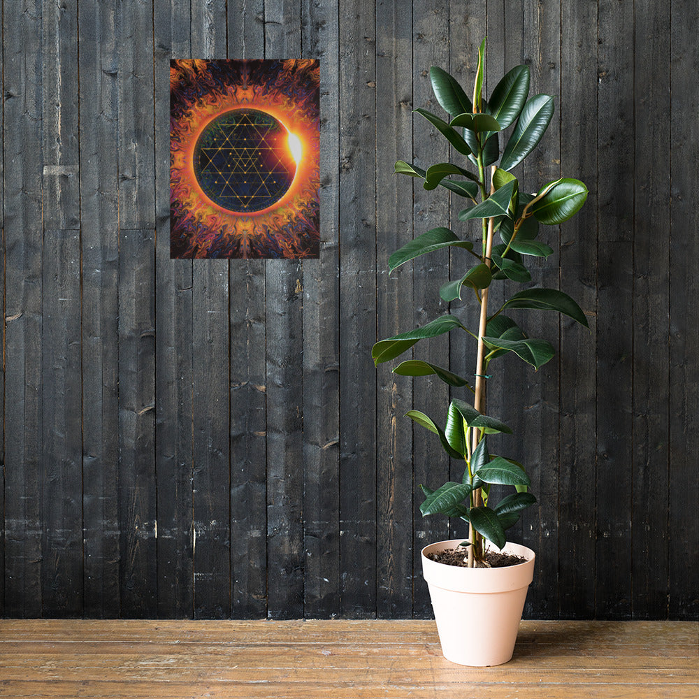 Sri Yantra Cosmic Portal poster