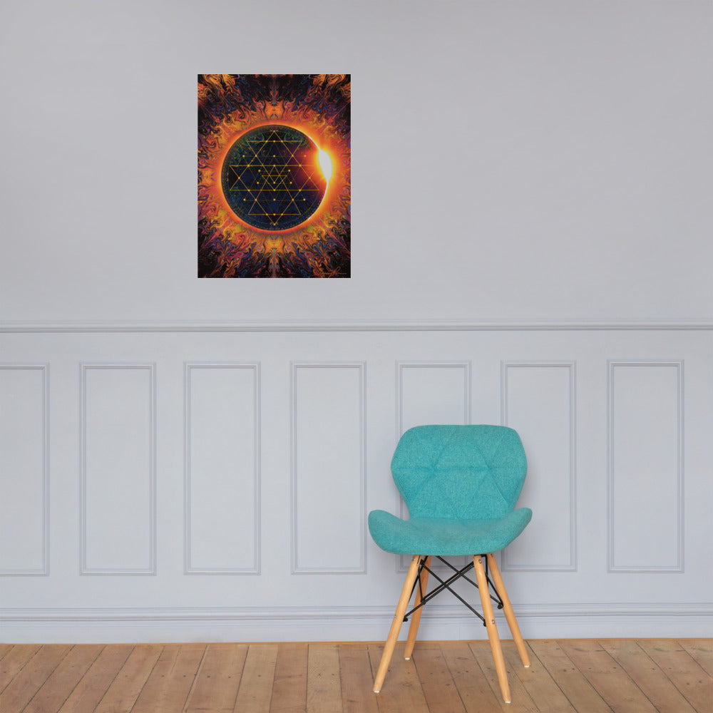 Sri Yantra Cosmic Portal poster