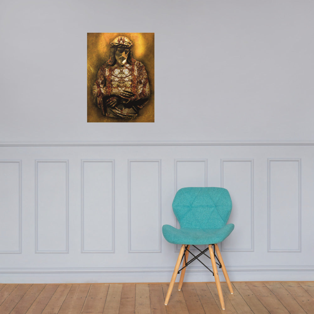 Gilded Jesus poster