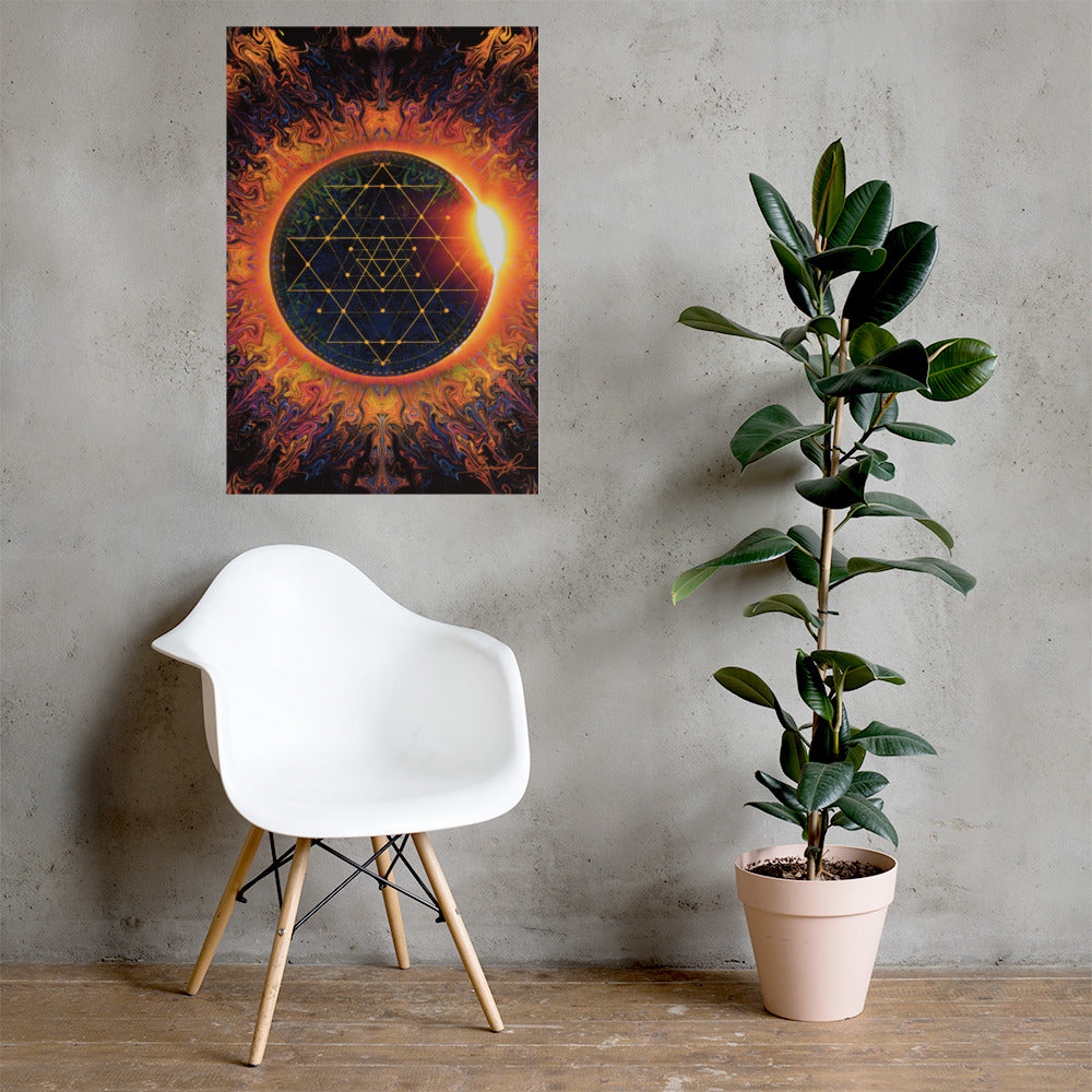 Sri Yantra Cosmic Portal poster