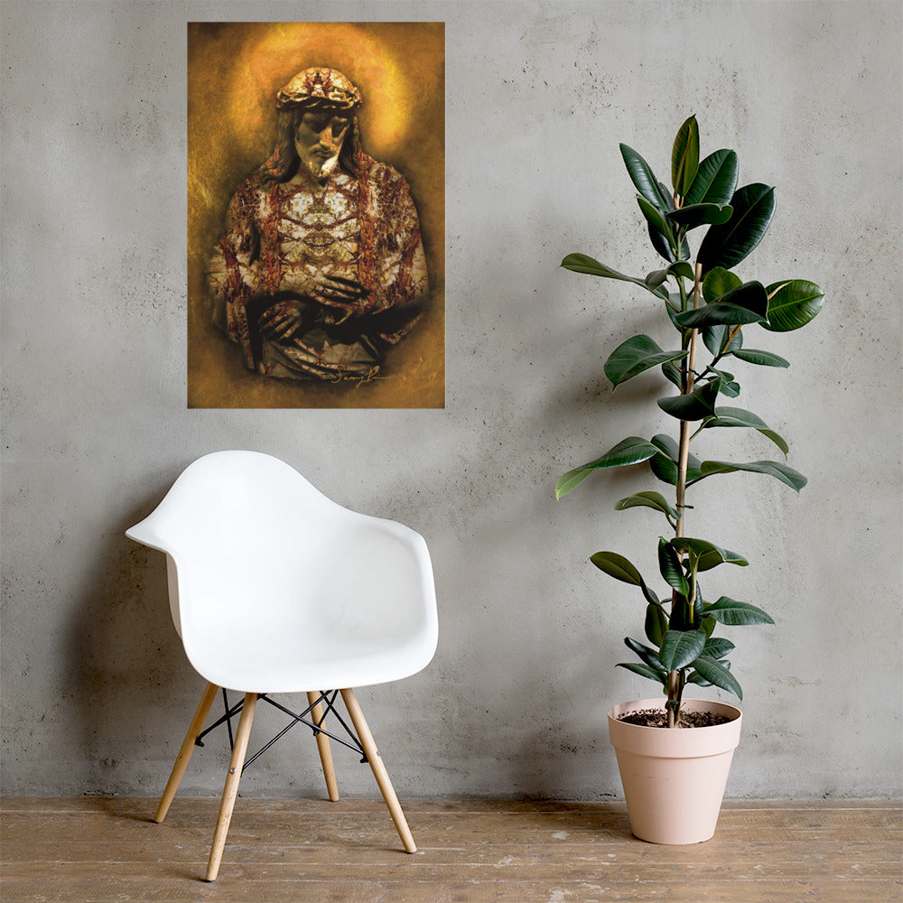 Gilded Jesus poster