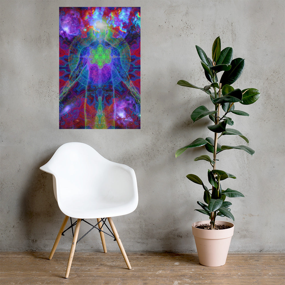 Metatron photo paper poster