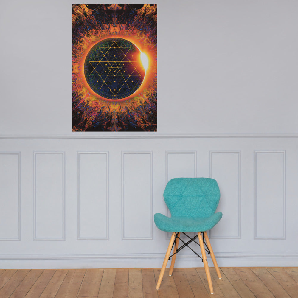 Sri Yantra Cosmic Portal poster