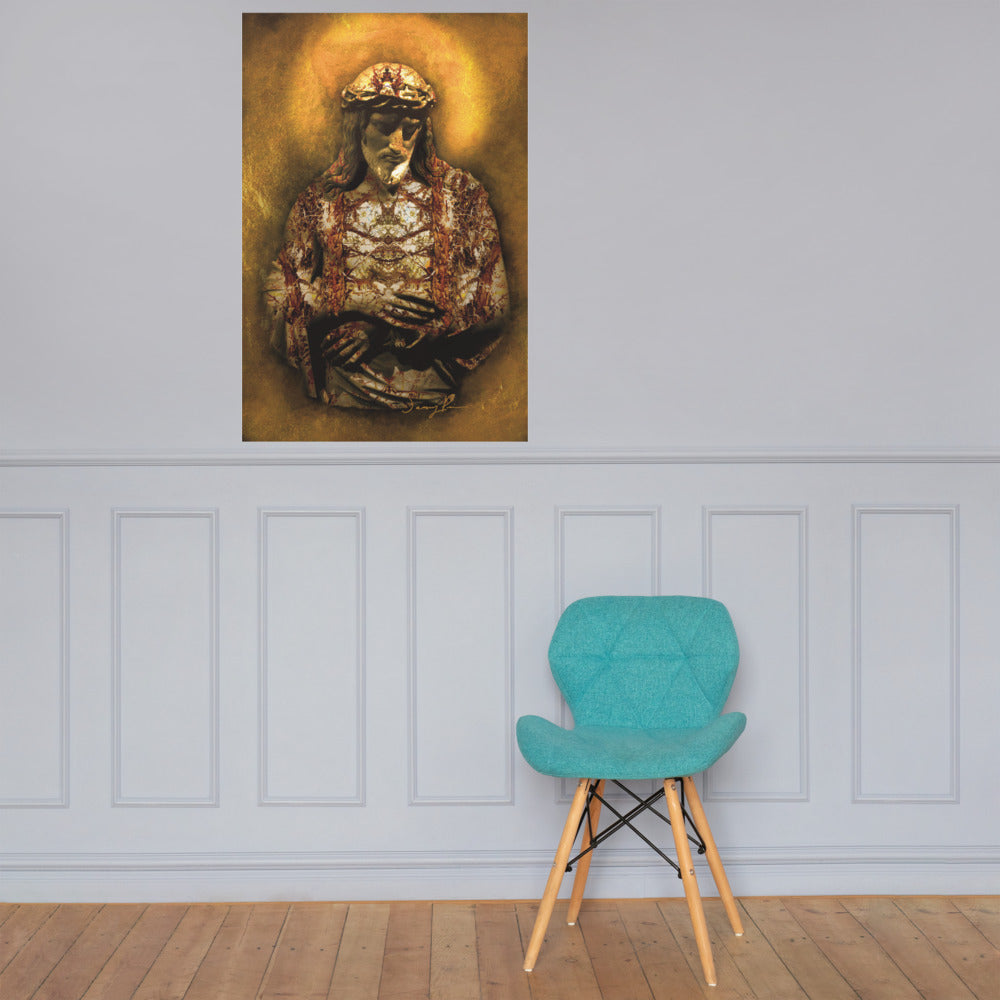 Gilded Jesus poster