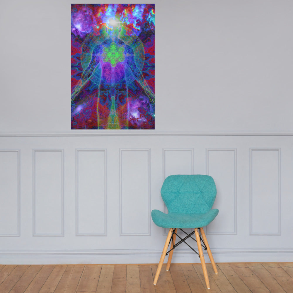 Metatron photo paper poster